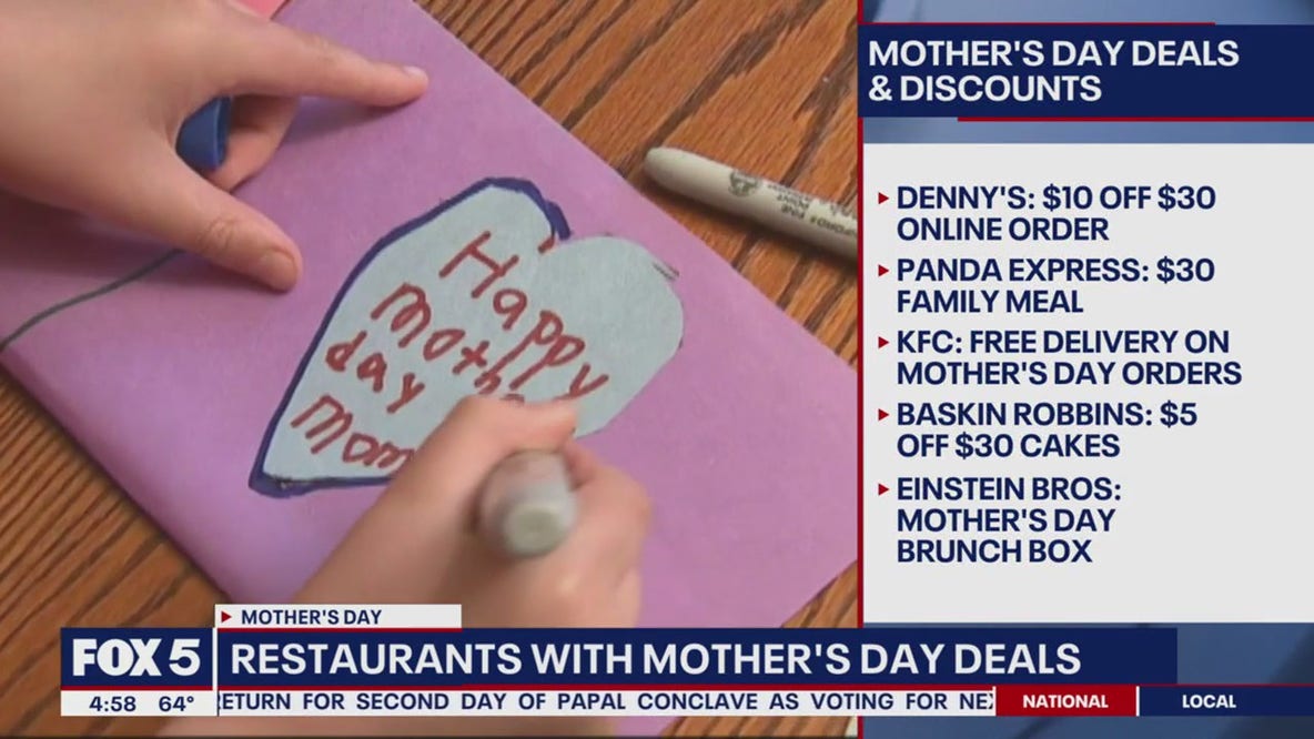 Mother’s Day dining deals to celebrate mom